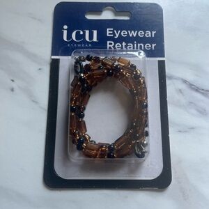 Eyewear Retainer - Brown and Black